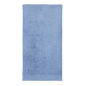Modrý bavlnený uterák 50x85 cm – Bianca