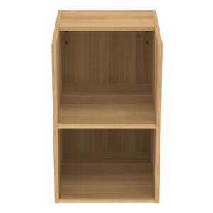 Nízka závesná kúpeľňová skrinka v dekore duba v prírodnej farbe 40x63 cm i.Life B – Ideal Standard