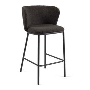 Čierne barové stoličky v súprave 2 ks (výška sedadla 65 cm) Ciselia – Kave Home