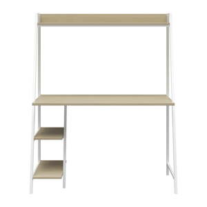Nástenný pracovný stôl s doskou v dubovom dekore 50x110 cm Bushwick – Novogratz