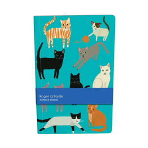 Zápisník 128 str. formát A5 Pretty Paws – Roger la Borde