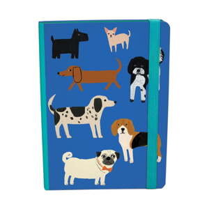 Zápisník 192 str. formát A5 Shaggy Dogs – Roger la Borde