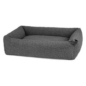 Tmavosivý pelech pre psa z materiálu buklé 55x70 cm Senso Graphite S – MiaCara