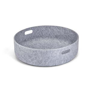 Úložný látkový košík ø 46x12 cm Cesto Concrete – MiaCara