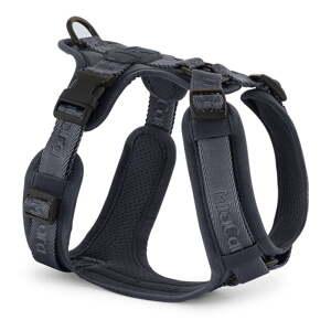 Tmavosivý postroj veľkosť XS dĺžka 25 cm Modena Asphalt XS – MiaCara