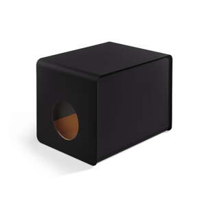 Čierny mačací záchod 41x54,5 cm Sito Black – MiaCara