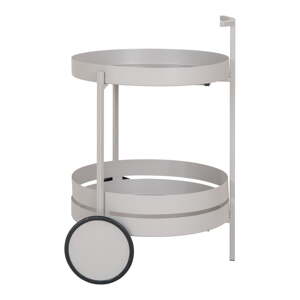 Kovový servírovací stolík na kolieskach 40x49,5 cm Beja – House Nordic