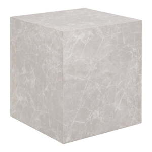 Odkladací stolík v dekore mramoru 40x40 cm Prague – House Nordic