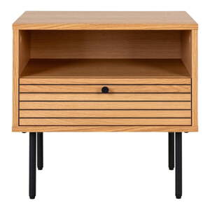 Odkladací stolík s doskou v dubovom dekore 40x50 cm Kyoto – House Nordic
