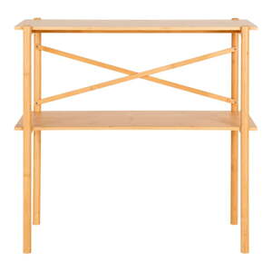 Bambusový konzolový stolík v prírodnej farbe 32x83 cm Manaus – House Nordic