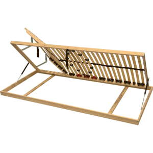 Polohovateľný/výklopný lamelový rošt 80x200 cm DOUBLE BVH – Materasso