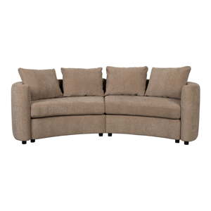 Hnedá pohovka 228 cm Fernon – Dutchbone
