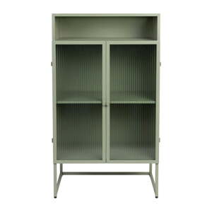 Zelená vitrína 60x105 cm Herbe – White Label