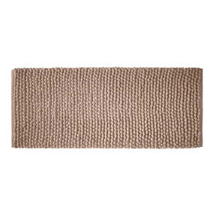 Hnedá kúpeľňová predložka 50x120 cm Aspen Bobble – Bianca