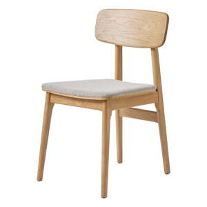 Béžová/v prírodnej farbe jedálenská stolička Livo – Unique Furniture