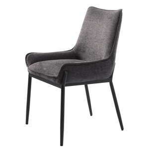 Tmavosivá jedálenská stolička Calgary – Unique Furniture