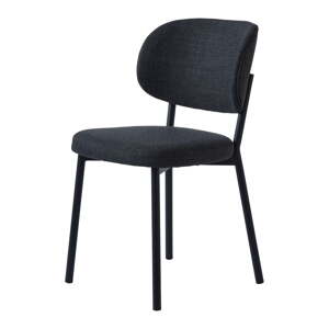 Tmavosivá jedálenská stolička Fowler – Unique Furniture