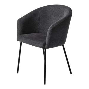 Tmavosivá jedálenská stolička Easton – Unique Furniture