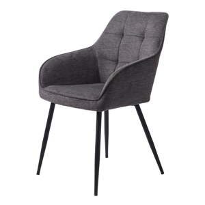 Tmavosivá jedálenská stolička Nolan – Unique Furniture