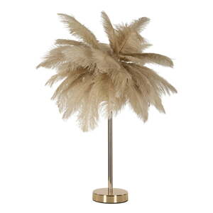 Stolová lampa v zlatej farbe (výška  55 cm) Palm – Mauro Ferretti