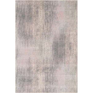 Ružový/sivý vlnený koberec 200x300 cm Calvi rose – Agnella