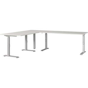 Výškovo nastaviteľný pracovný stôl 200x240 cm Agenda – Germania