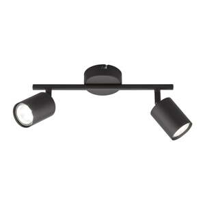 Čierne kovové LED bodové svietidlo 8x30 cm Vano – Fischer & Honsel