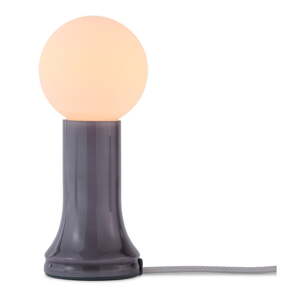 Tmavosivá stolová lampa so stmievačom (výška  22,5 cm) Shore – tala