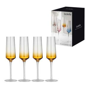 Poháre na sekt v súprave 4 ks 240 ml Prism – Ladelle