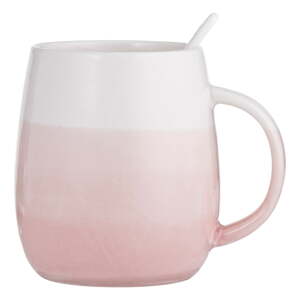 Svetloružový porcelánový hrnček 380 ml Immerse – Ladelle