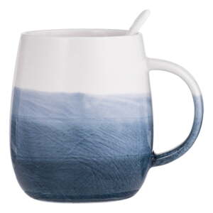 Modrý porcelánový hrnček 380 ml Immerse – Ladelle