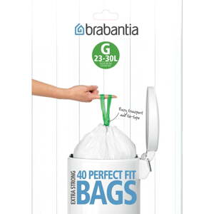 Vrecia na odpadky 40 ks 30 l PerfectFit G – Brabantia