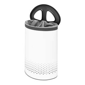 Biely kovový kôš na bielizeň 55 l Selector – Brabantia
