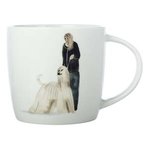 Biely porcelánový hrnček 400 ml Best Furry Friends – Maxwell & Williams