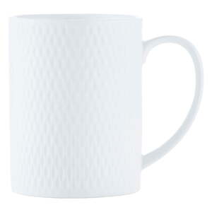 Biely porcelánový hrnček 400 ml Diamonds – Maxwell & Williams