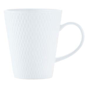 Biely porcelánový hrnček 350 ml Diamonds – Maxwell & Williams