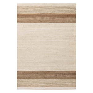 Béžový obojstranný/ručne tkaný jutový koberec 120x170 cm Cedar – Asiatic Carpets