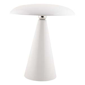 Biela LED stolová lampa so stmievačom (výška  26 cm) Phoebe – Leitmotiv