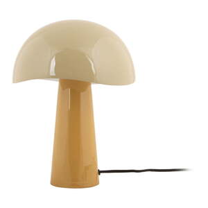Okrovožltá stolová lampa s kovovým tienidlom (výška  33 cm) Grato – Leitmotiv