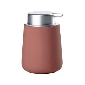 Svetločervený porcelánový dávkovač mydla 250 ml Nova – Zone