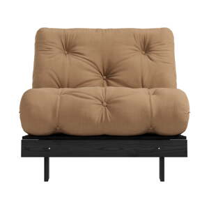 Hnedé kreslo Roots Black Night – Karup Design