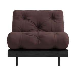 Tmavohnedé kreslo Roots Black Night – Karup Design
