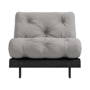 Sivé kreslo Roots Black Night – Karup Design