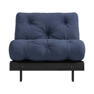 Tmavomodré kreslo Roots Black Night – Karup Design