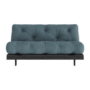 Rozkladacia pohovka v petrolejovej farbe 160 cm Roots Black Night – Karup Design
