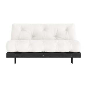 Krémovobiela rozkladacia pohovka 160 cm Roots Black Night – Karup Design