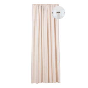 Krémovobiely žakárový záves 140x245 cm Paco – Mendola Fabrics