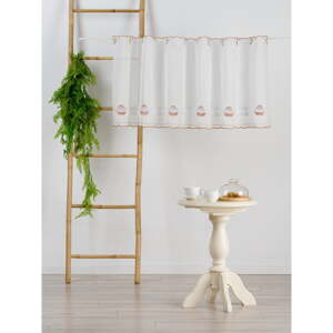 Biela záclona 140x60 cm Matina – Mendola Fabrics