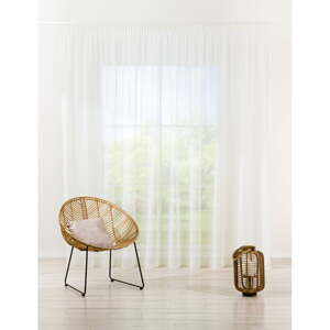 Krémovobiela voálová záclona 140x245 cm Barbara – Mendola Fabrics