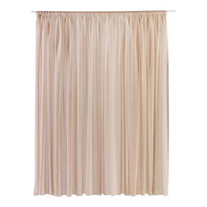 Svetlohnedá záclona 140x245 cm Vicenza – Mendola Fabrics